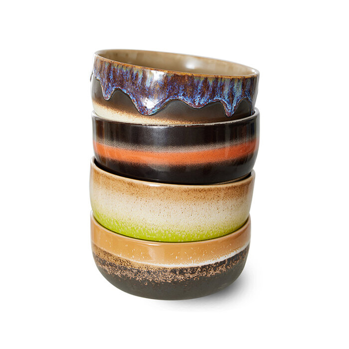 HKliving Dessert Kommen  Ø12.5cm (set van 4) - HK Living