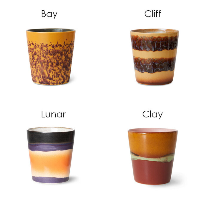 HKliving Tasse à café  230 ml - Céramique - HK Living