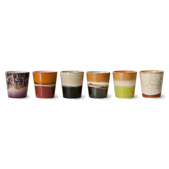HKliving Koffiebekers (Sets van 6) - HK Living