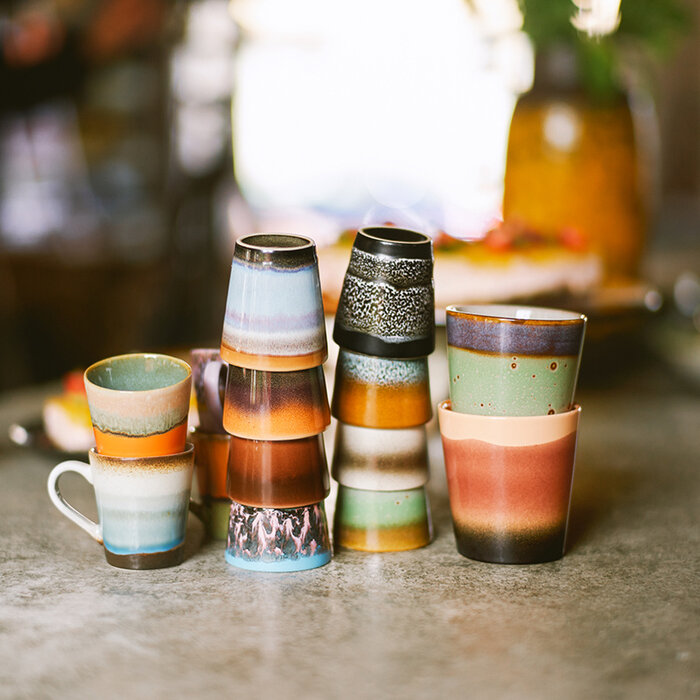 HKliving Koffiebekers (Sets van 6) - HK Living