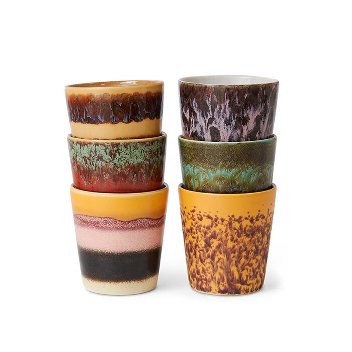 HKliving Tasses à café (Lot de 6) - HK Living