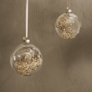 Fermliving Kerstbal Flora - Per stuk