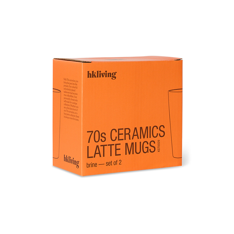 HKliving Mugs à latte (ensemble de 2) - HKliving