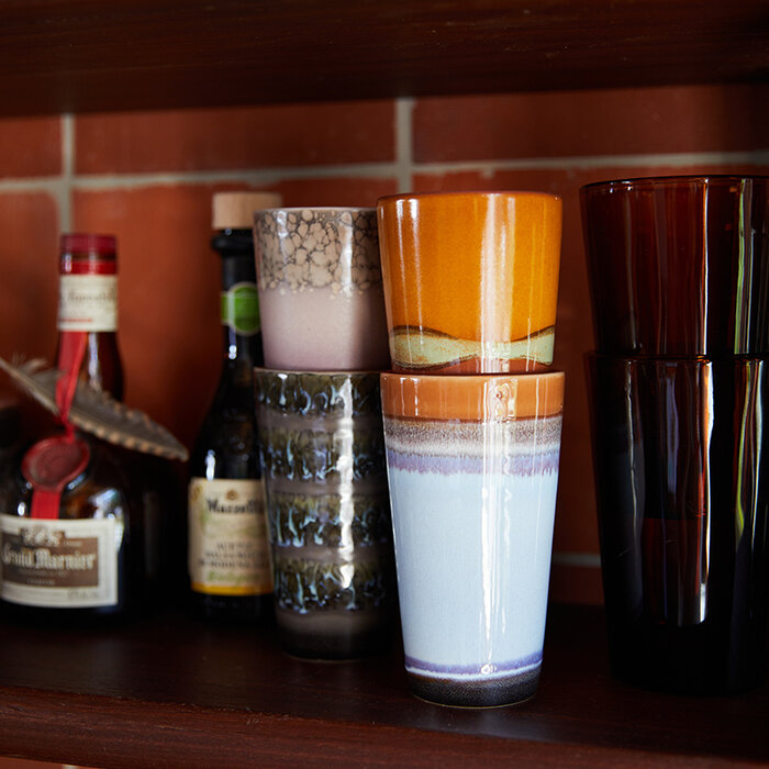 HKliving Mugs à latte (ensemble de 2) - HKliving