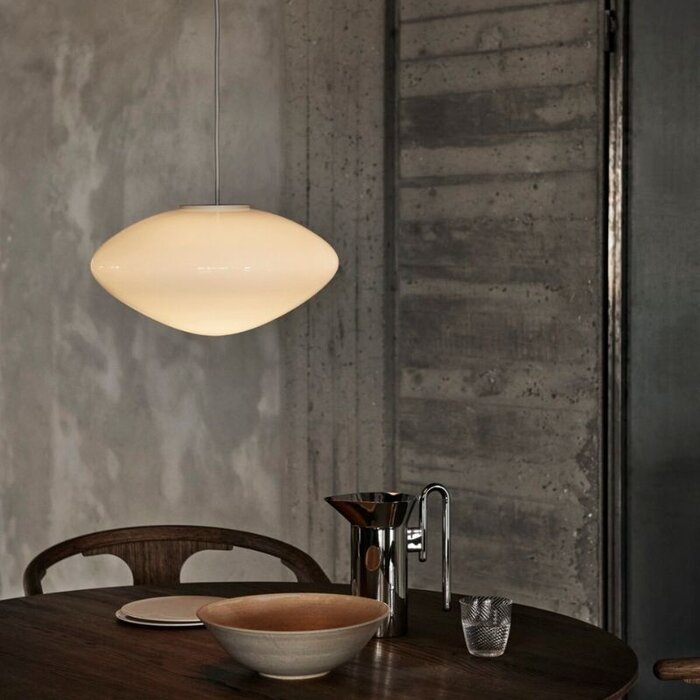 &Tradition Lampe suspendue Mist - Verre de lait - &Tradition