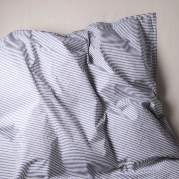 Suite702 Housse de couette rayée en percale 240x220cm - Suite702