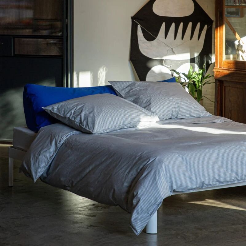 Suite702 Percale gestreept dekbedovertrek 240x220cm - Suite702