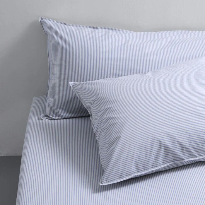 Suite702 Percale gestreept dekbedovertrek 240x220cm - Suite702
