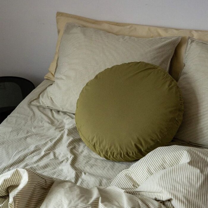 Suite702 Housse de couette rayée en percale 240x220cm - Suite702