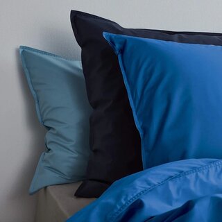 Suite702 Kobaltblauw percale dekbedovertrek 240x220 cm