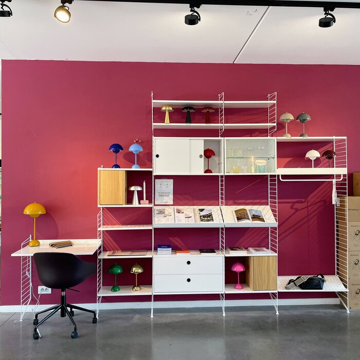 String Wandconfiguratie 72 - Woonkamer (Showroom) - String