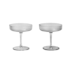 Fermliving Coupes à champagne Ripple (Lot de 2)