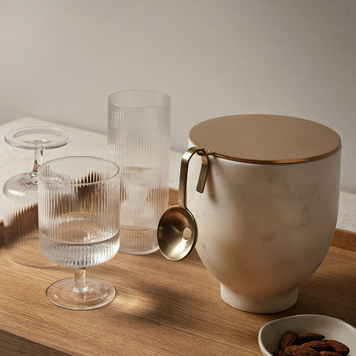 Fermliving Verres à vin Ripple (Set de 2) - Ferm Living