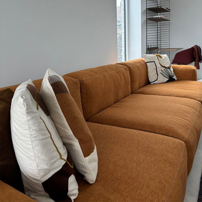 HAY Mags Soft sofa Low armrest - 3 seater - Metaphor 034 - HAY