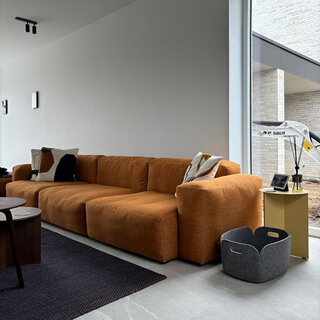 HAY Mags Soft sofa Low armrest - 3 seater - Metaphor 034