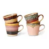 HKliving Cappuccino koffietassen (sets van 4)