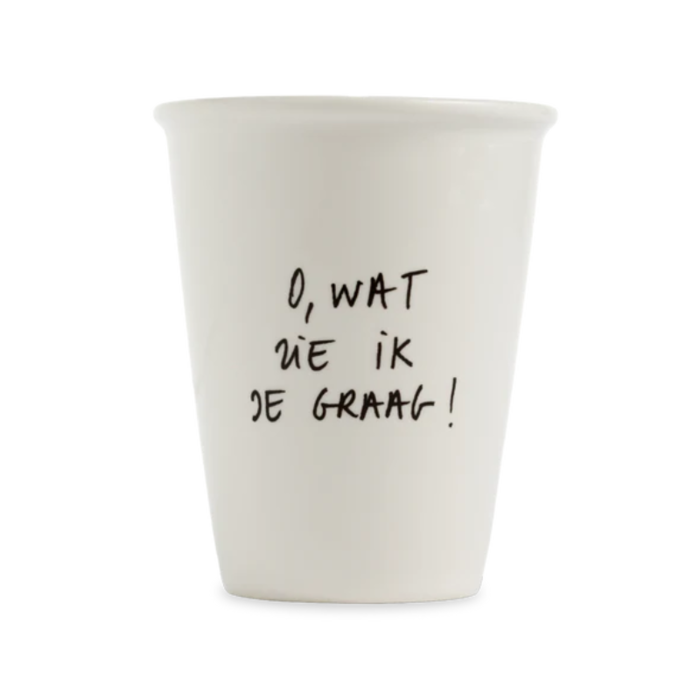 helen b Beker Quote - Zie je graag