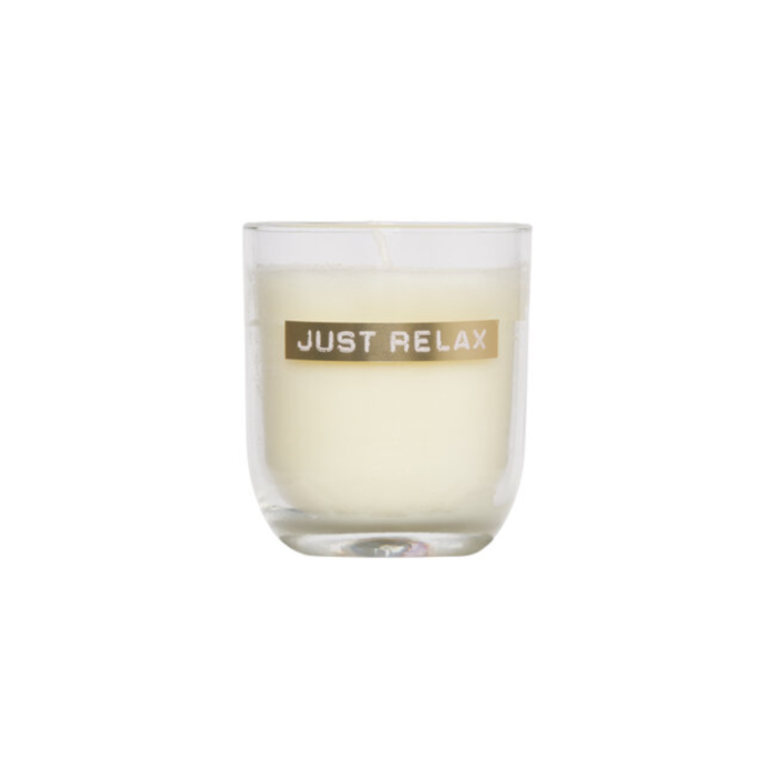 Wellmark Geurkaars transparant 250ml - just relax - Wellmark