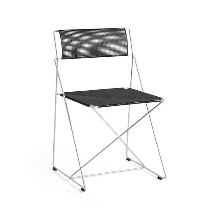 HAY X-Line chaise outdoor - Base galvanisée - HAY