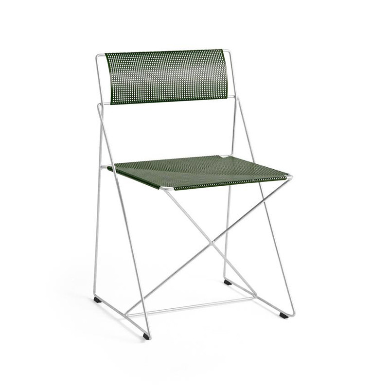 HAY X-Line chaise outdoor - Base galvanisée - HAY