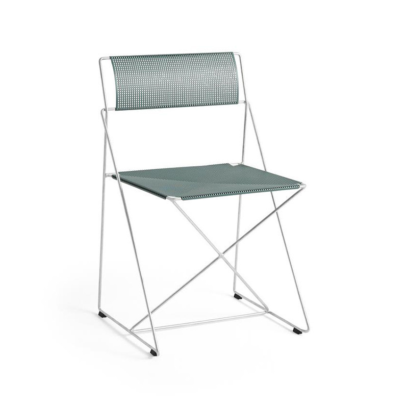 HAY X-Line chaise outdoor - Base galvanisée - HAY
