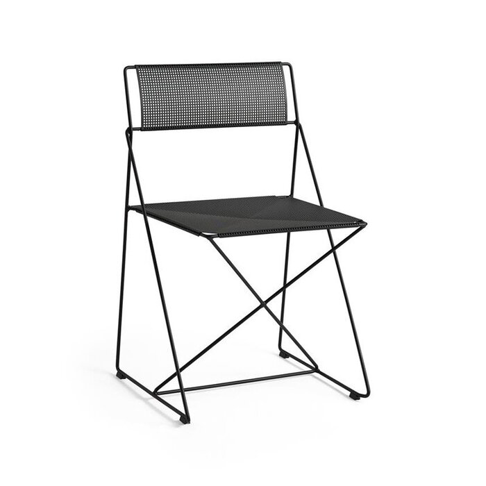 HAY X-Line stoel outdoor - Gepoederlakt onderstel - HAY