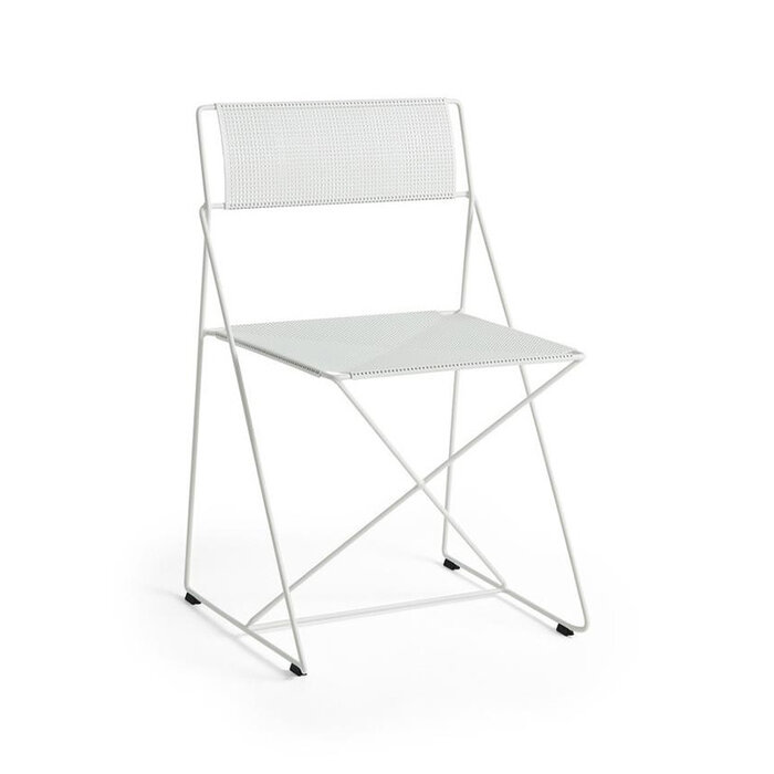 HAY X-Line stoel outdoor - Gepoederlakt onderstel