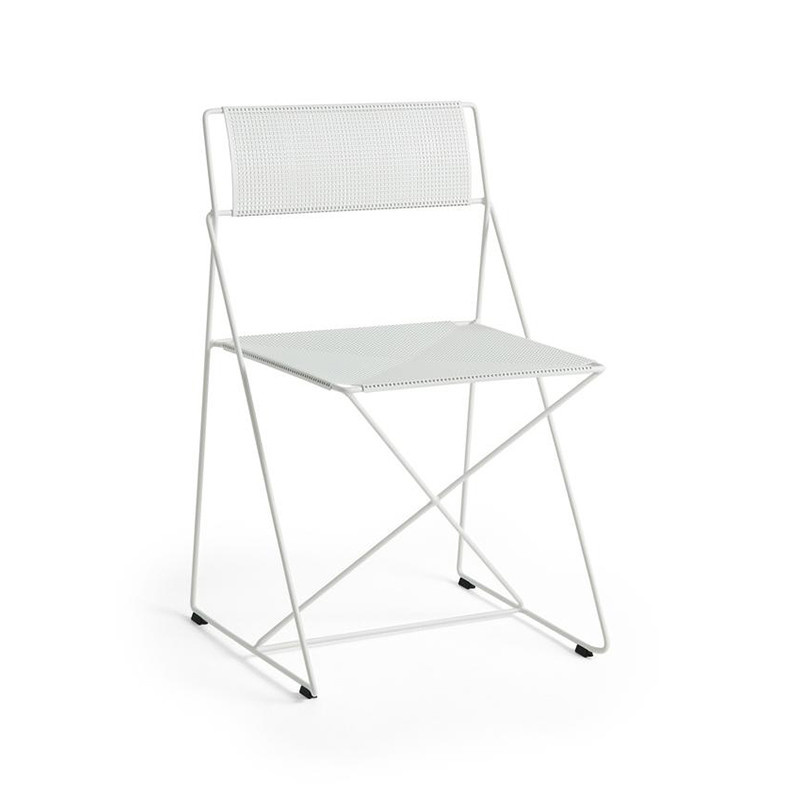 HAY X-Line stoel outdoor - Gepoederlakt onderstel - HAY