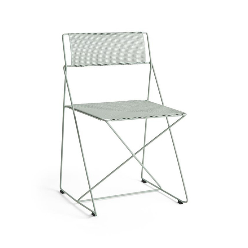 HAY X-Line stoel outdoor - Gepoederlakt onderstel - HAY