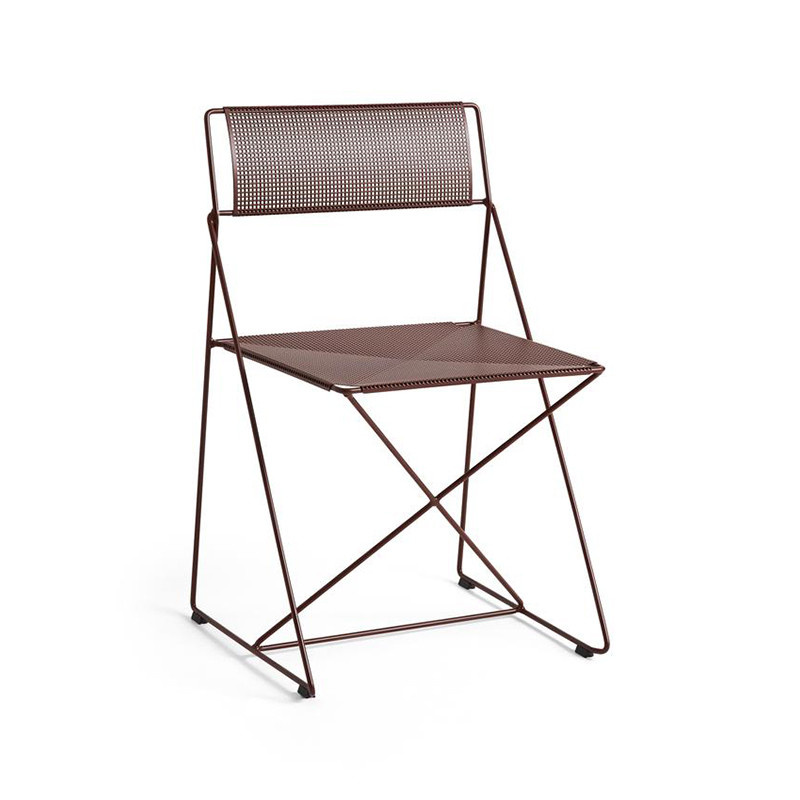 HAY X-Line stoel outdoor - Gepoederlakt onderstel - HAY