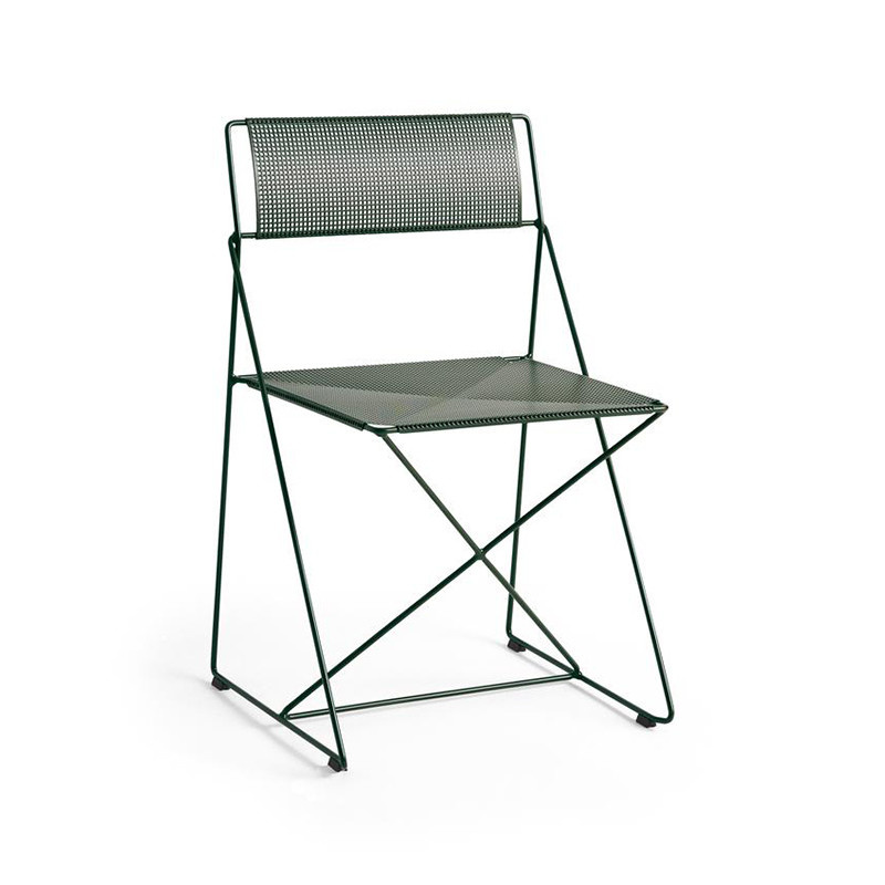 HAY X-Line stoel outdoor - Gepoederlakt onderstel - HAY