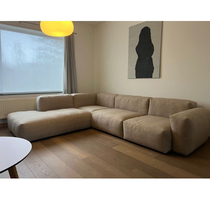 HAY Mags Soft Sofa Low armrest - hoek comb. 2 - Bolgheri - HAY