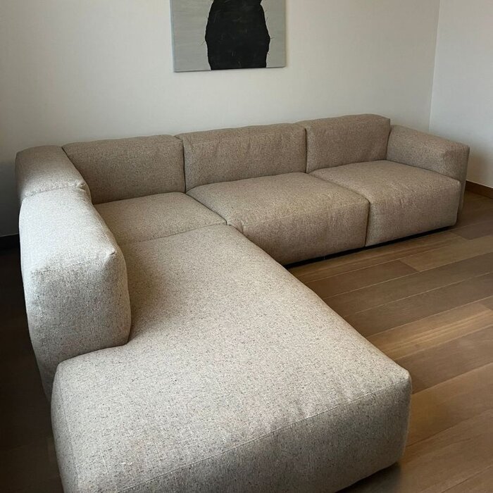 HAY Mags Soft Sofa Low armrest - hoek comb. 2 - Bolgheri - HAY