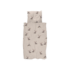 SNURK beddengoed Beige konijn dekbedovertrek 1p