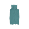 SNURK beddengoed FLANEL Housse de couette bleu minéral 1p