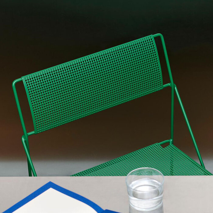 HAY X-Line stoel outdoor - Gepoederlakt onderstel