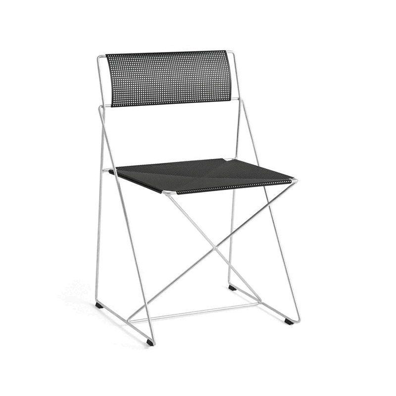 HAY X-Line chaise outdoor - Base galvanisée - HAY