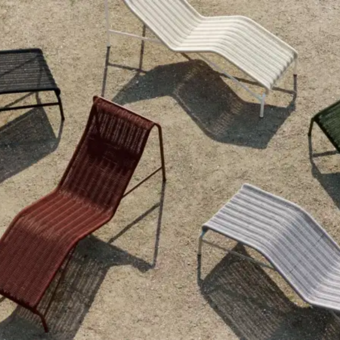 HAY Palissade Cord Chaise Longue - HAY