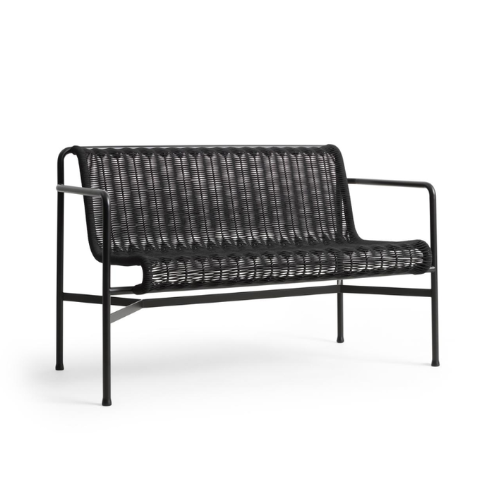 HAY Banc de salle à manger en corde Palissade avec accoudoir - HAY