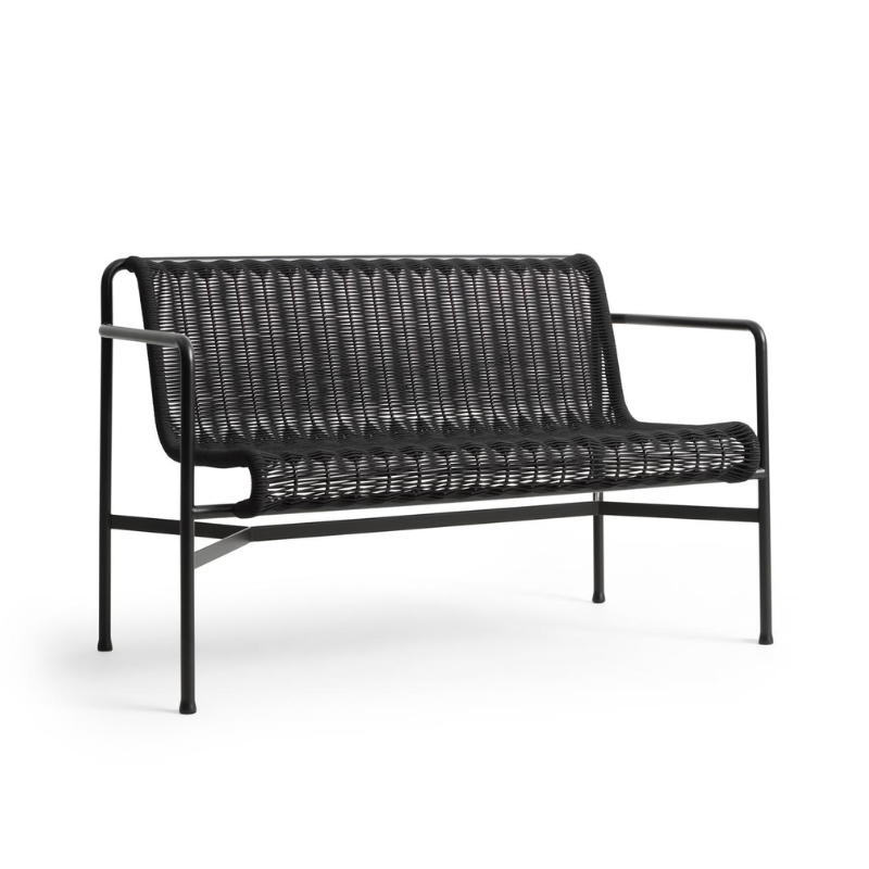 HAY Palissade Cord Dining zitbank met armleuning - HAY