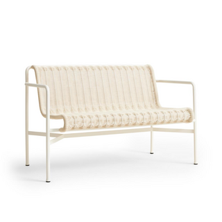 HAY Palissade Cord Dining bench with armrest