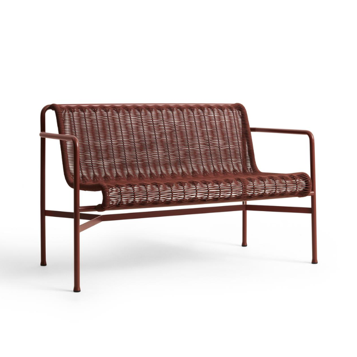 HAY Banc de salle à manger en corde Palissade avec accoudoir - HAY