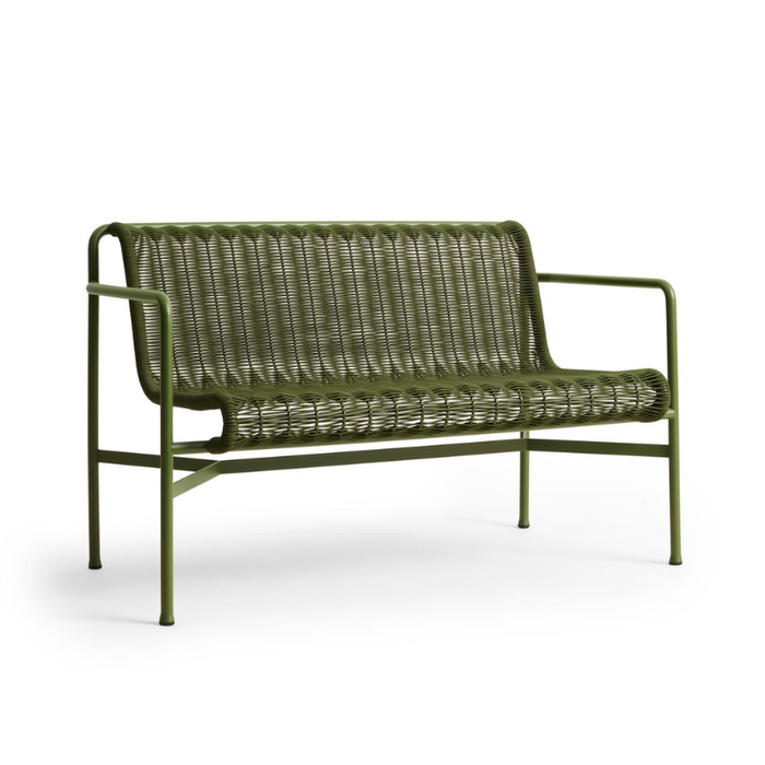 HAY Palissade Cord Dining Bench met armleuning - HAY