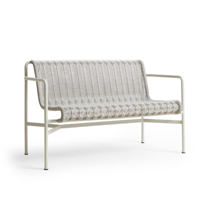 HAY Palissade Cord Dining zitbank met armleuning - HAY