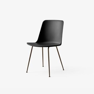 &Tradition Rely HW6 Stoel - Black Tube Base