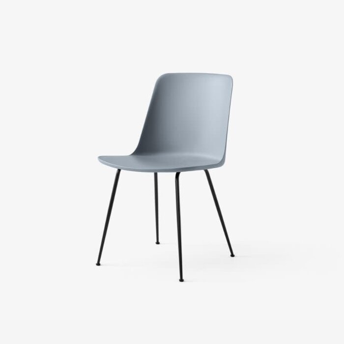 &Tradition Rely HW6 Chaise - Base tube noir - &Tradition