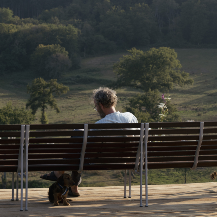 HAY Banquette Traverse Lounge sans accoudoir - HAY