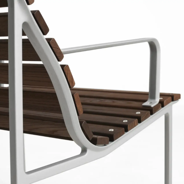 HAY Chaise longue Traverse avec accoudoir - HAY