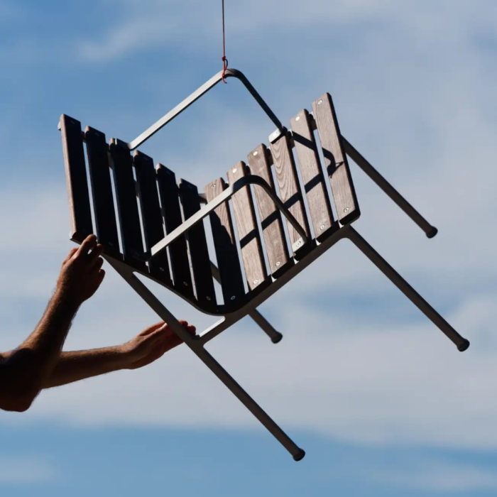 HAY Chaise Traverse avec accoudoir - HAY