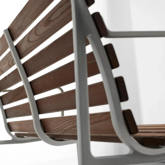 HAY Traverse Dining Bench met armleuning - HAY